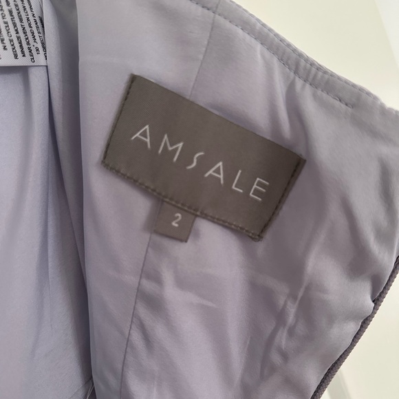 Amsale Sequin Floral Cocktail Dress - Picture 2 of 10